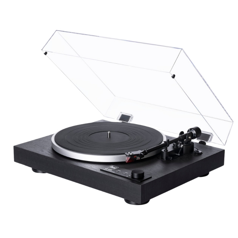 Dual CS-429 helautomatisk skivspelare med Ortofon 2M Red, svart