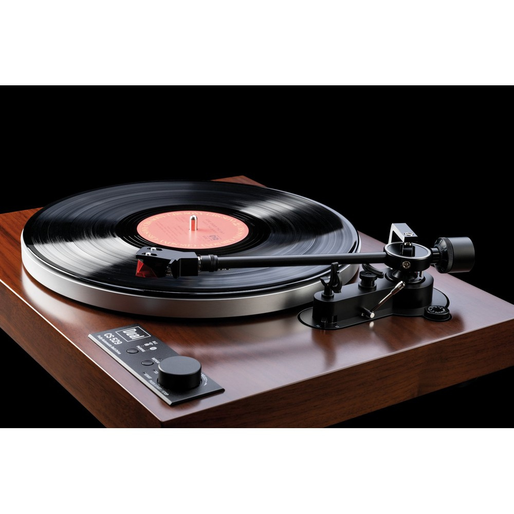 Dual CS-529 helautomatisk skivspelare med Bluetooth & Ortofon 2M Red, valnöt
