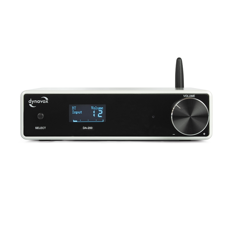 Dynavox DA-200 kompakt förstärkare med USB-DAC, vit
