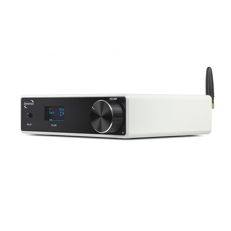 Dynavox DA-200 kompakt förstärkare med USB-DAC, vit
