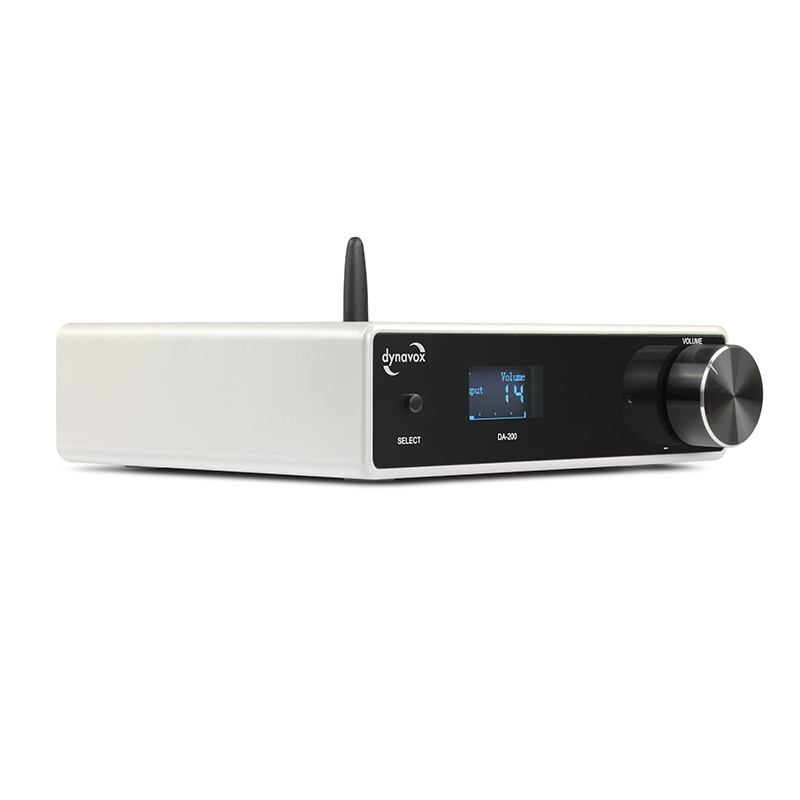 Dynavox DA-200 kompakt förstärkare med USB-DAC, vit