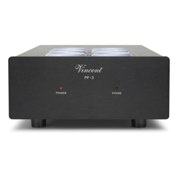 Vincent PF-3 nätfilter med DC Blocker, svart