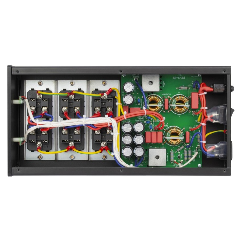 Vincent PF-3 nätfilter med DC Blocker, svart