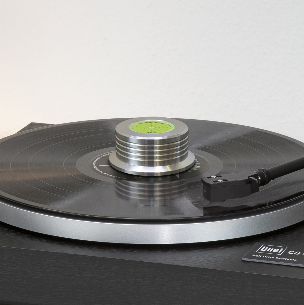 Dynavox PST260 skivpuck med vattenpass, silver