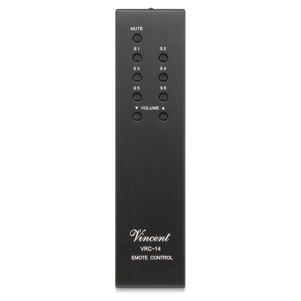 Vincent SA-32MK rörbaserat försteg med XLR och Bluetooth, svart