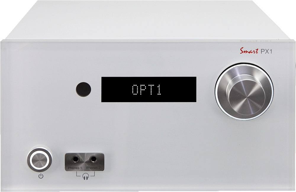 Midi-försteg med digital display och volymkontroll.