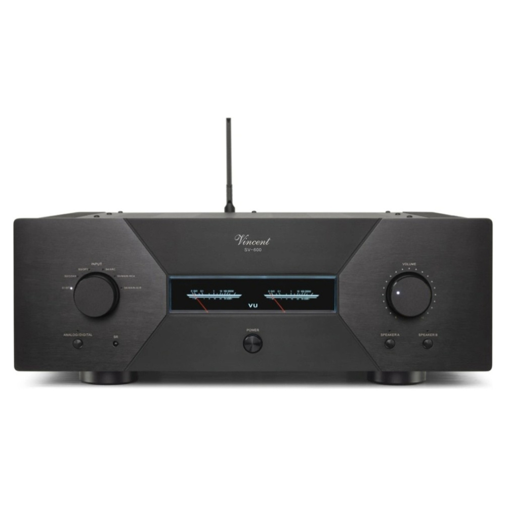 Vincent SV-600 stereoförstärkare, svart