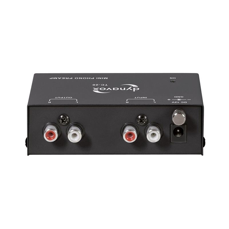 Dynavox TC-20, RIAA-försteg för MM-pickup