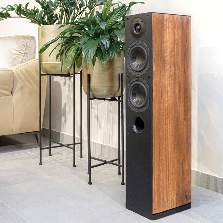 Indiana Line Nota 550 X golvhögtalare, valnöt par