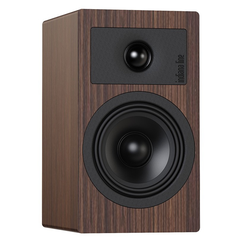 Indiana Line Tesi 2 stativhögtalare, mocha-trä par