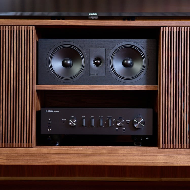 Indiana Line Tesi 7 centerhögtalare, svart