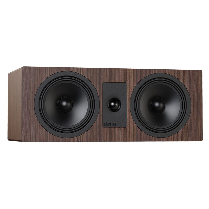 Indiana Line Tesi 7 centerhögtalare, mocha-trä