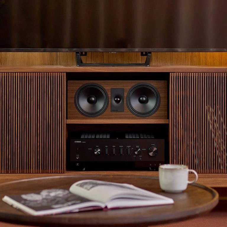 Indiana Line Tesi 7 centerhögtalare, mocha-trä