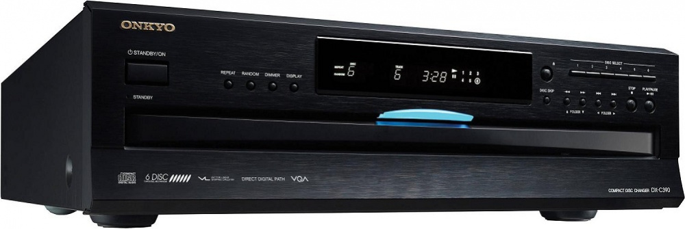 Onkyo DX-C390 CD - Växlare svart