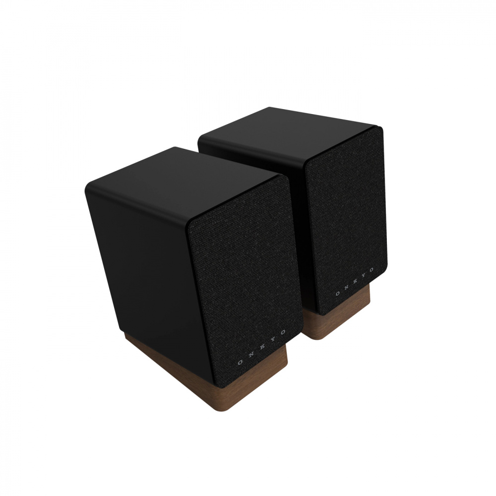 Onkyo GX-10DB aktiva stativhögtalare, svart