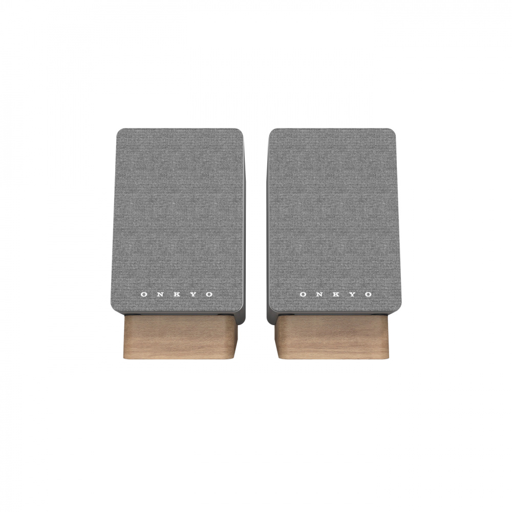 Onkyo GX-10DB aktiva stativhögtalare, vit