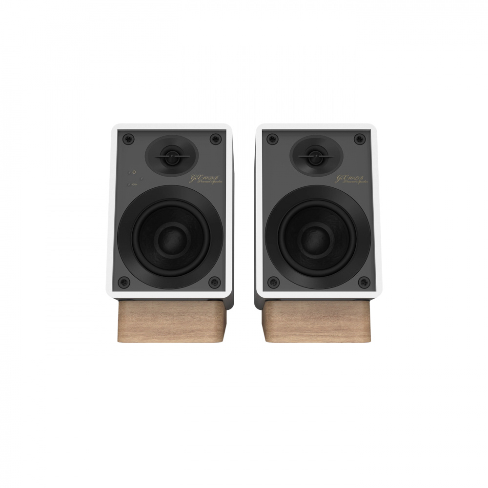 Onkyo GX-10DB aktiva stativhögtalare, vit