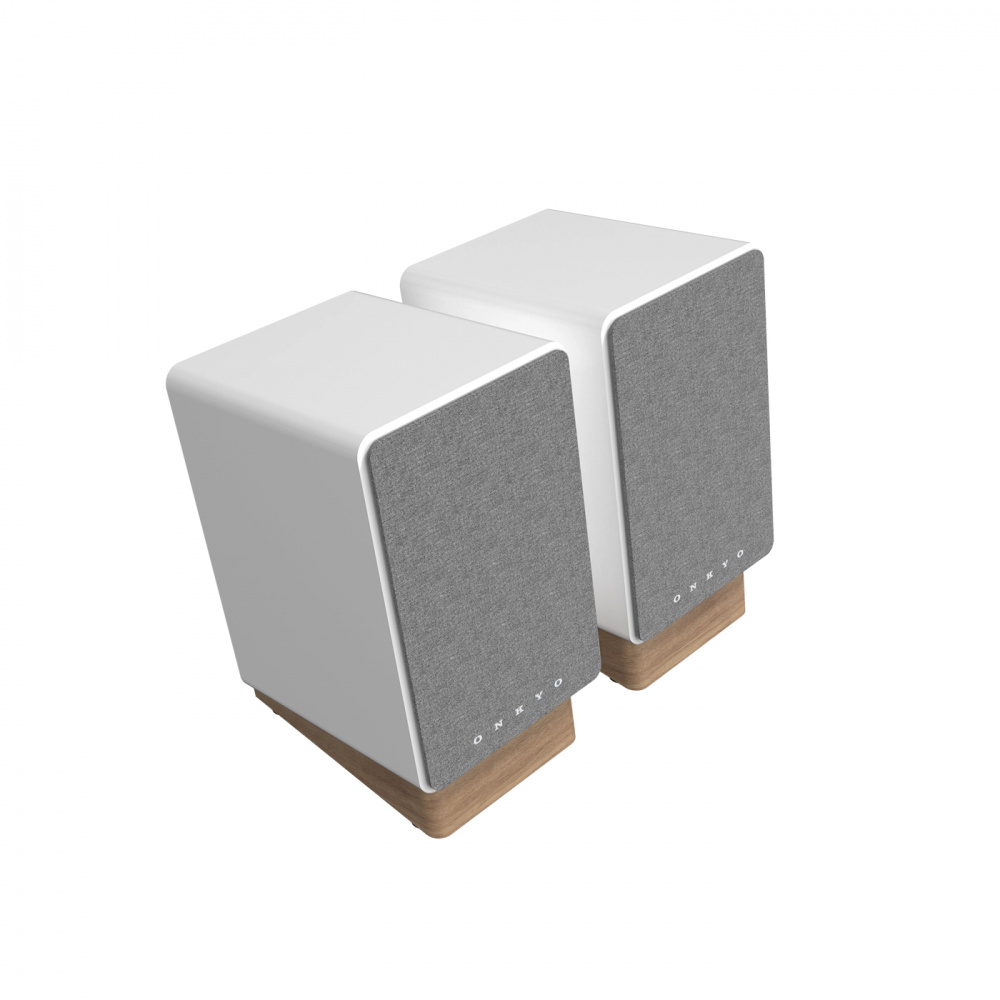 Onkyo GX-30ARC aktiva stativhögtalare, vit