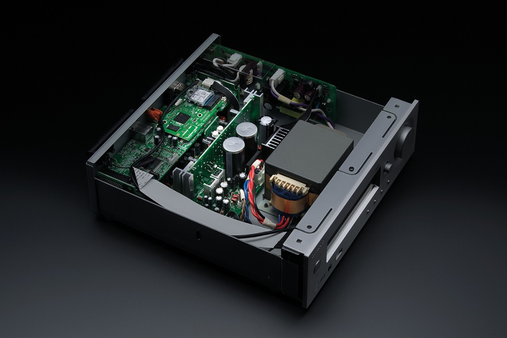 Onkyo R-N855 nätverksreceiver, svart