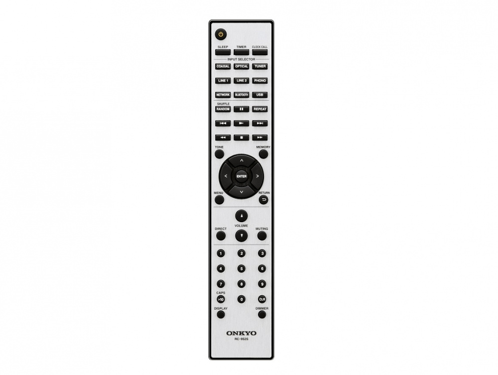 Onkyo R-N855 nätverksreceiver, svart