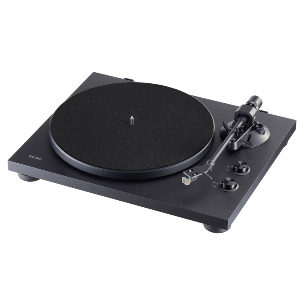 Teac TN-280BT-A3, skivspelare med AT-3600L-pickup, BT & RIAA-steg, svart