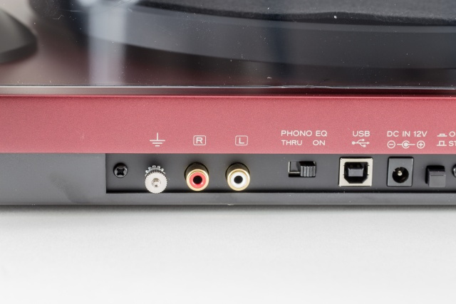 Teac TN-400BT, skivspelare med Bluetooth Matt Röd