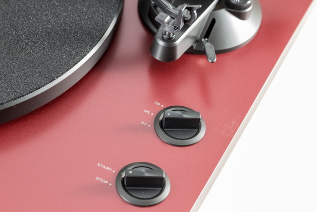 Teac TN-400BT, skivspelare med Bluetooth Matt Röd