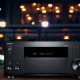 Onkyo TX-RZ50 9.2-kanalig hemmabioförstärkare, svart Onkyo TX-RZ50 hemmabioförstärkare med svart finish och digital display.