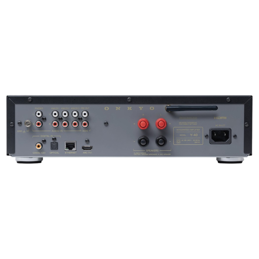 Onkyo Muse Y-40 streamingförstärkare, svart
