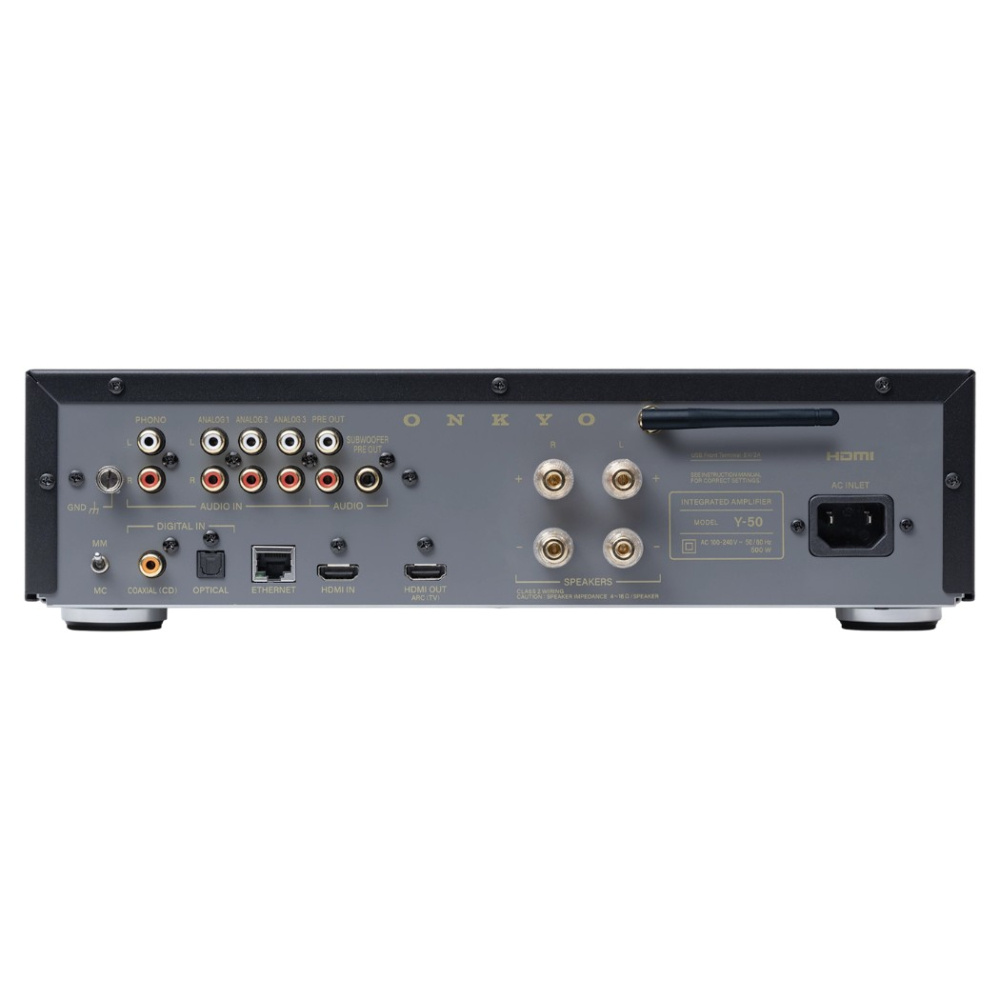 Onkyo Muse Y-50 streamingförstärkare, svart