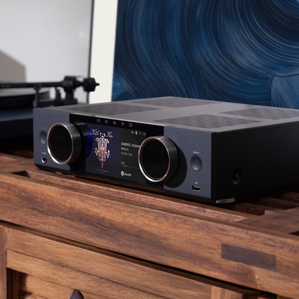 Onkyo Muse Y-50 streamingförstärkare, svart