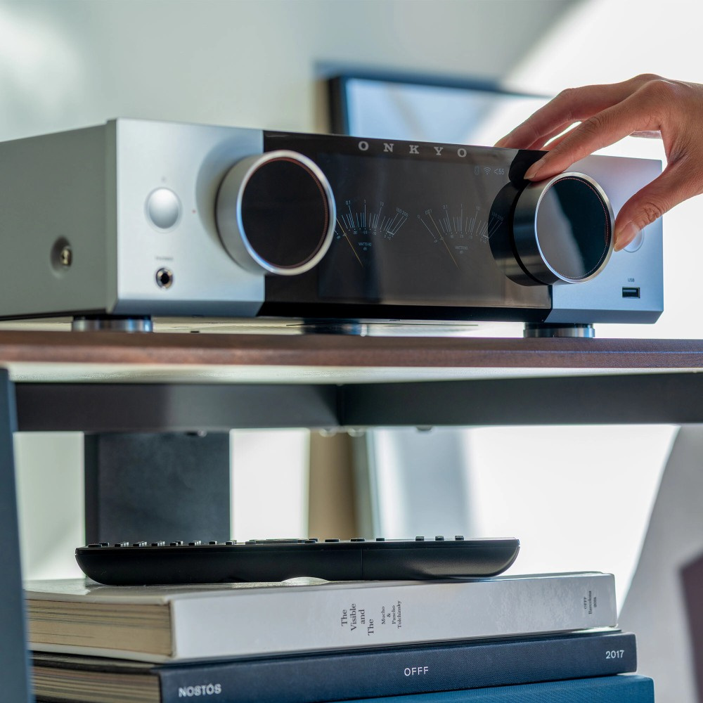 Onkyo Muse Y-50 streamingförstärkare, silver