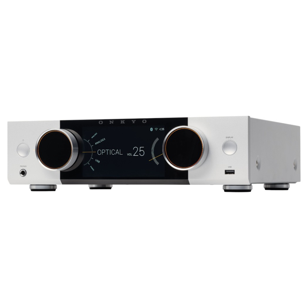 Onkyo Muse Y-50 streamingförstärkare, silver