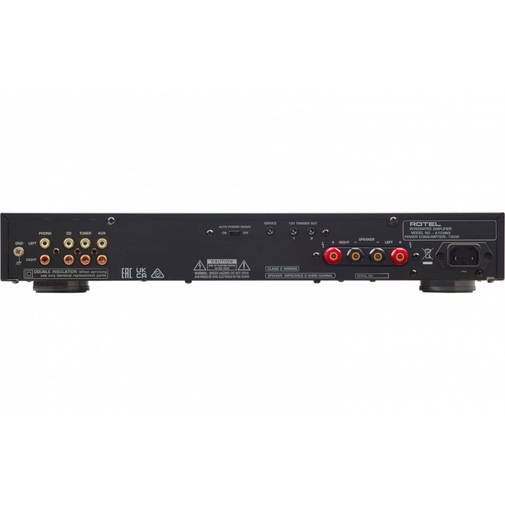 Rotel A10 MKII stereoförstärkare, svart