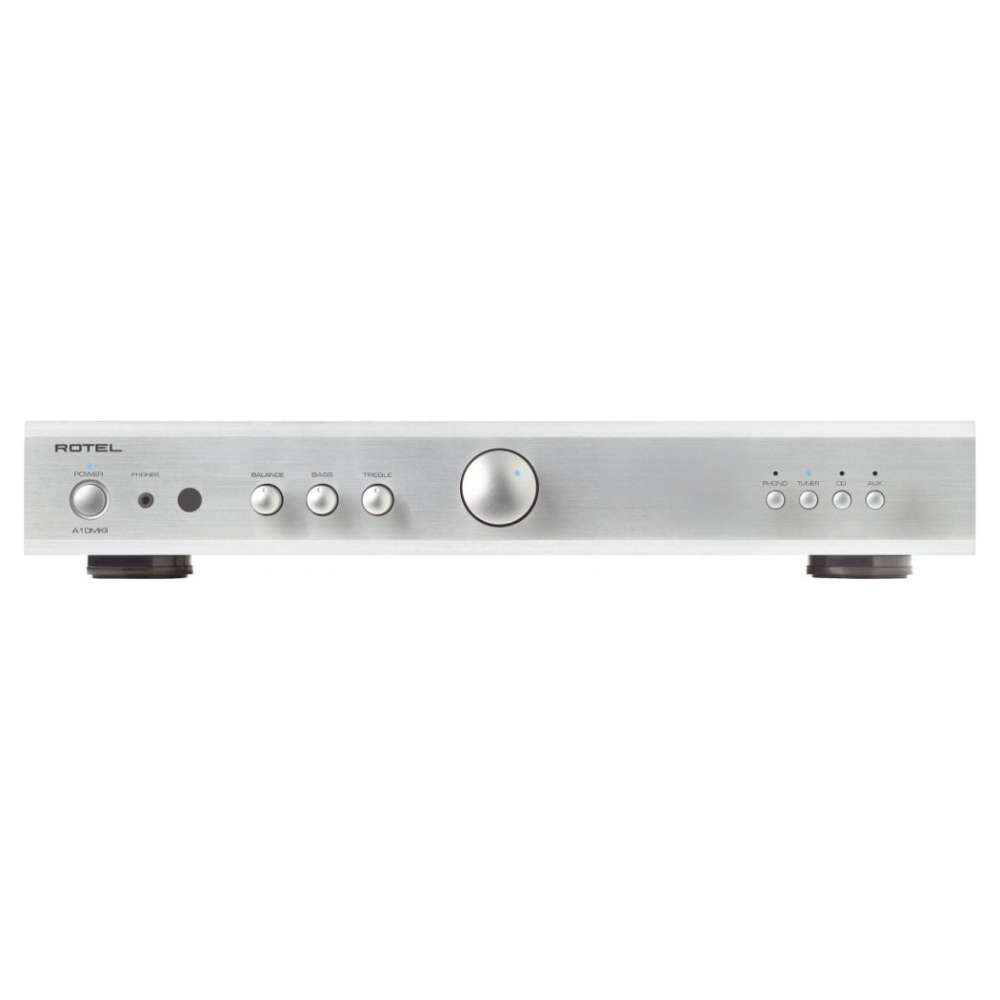 Rotel A10 MKII stereoförstärkare, silver