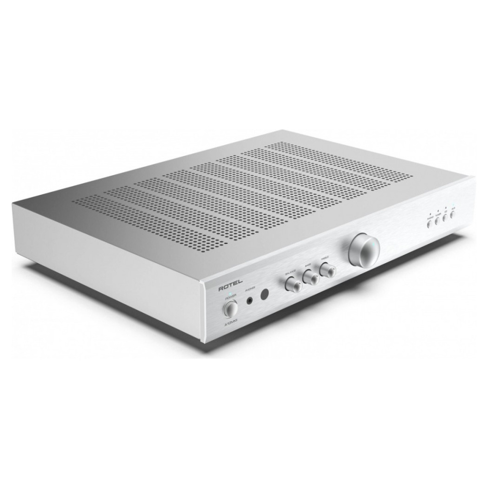 Rotel A10 MKII stereoförstärkare, silver