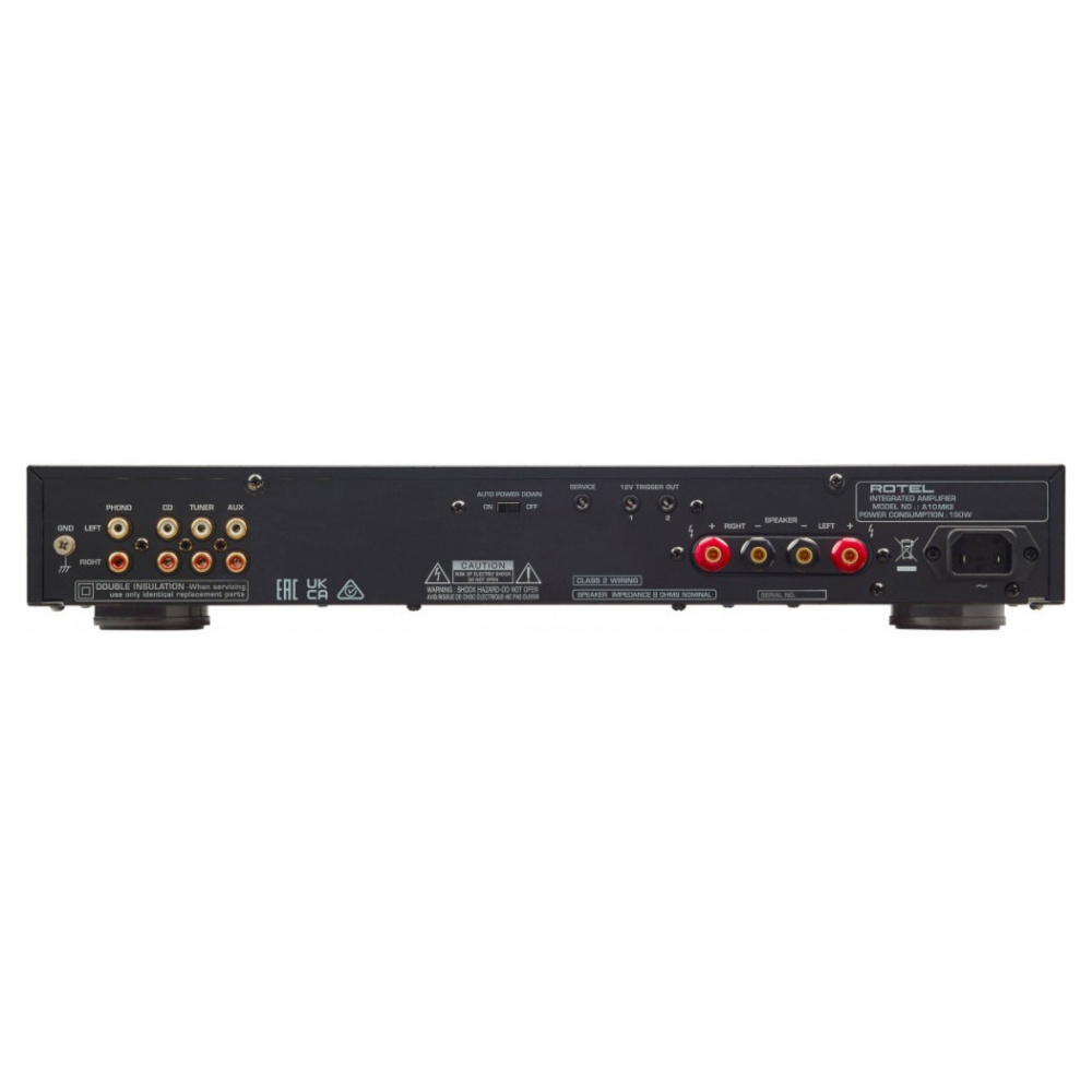 Rotel A10 MKII stereoförstärkare, silver