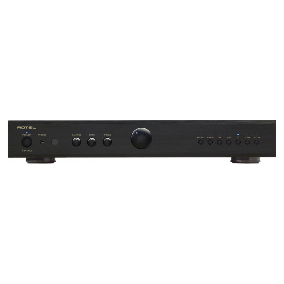 Rotel A11 MKII stereoförstärkare med DAC, svart