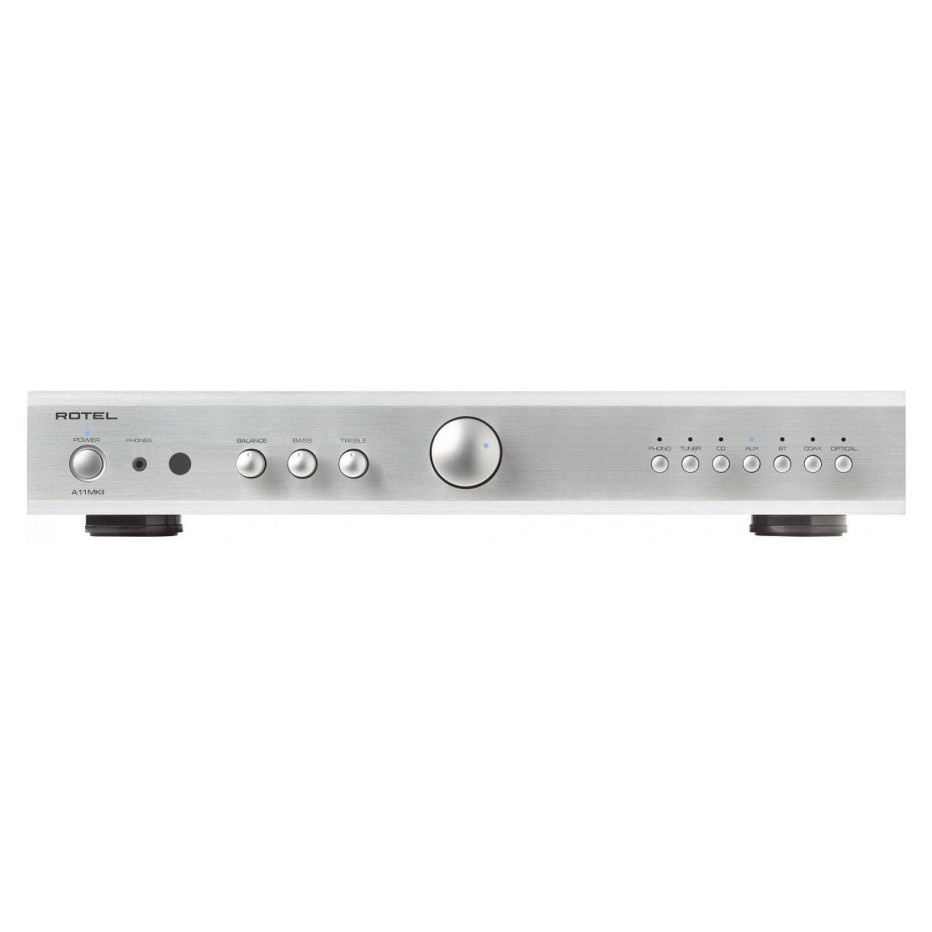 Rotel A11 MKII stereoförstärkare med DAC, svart