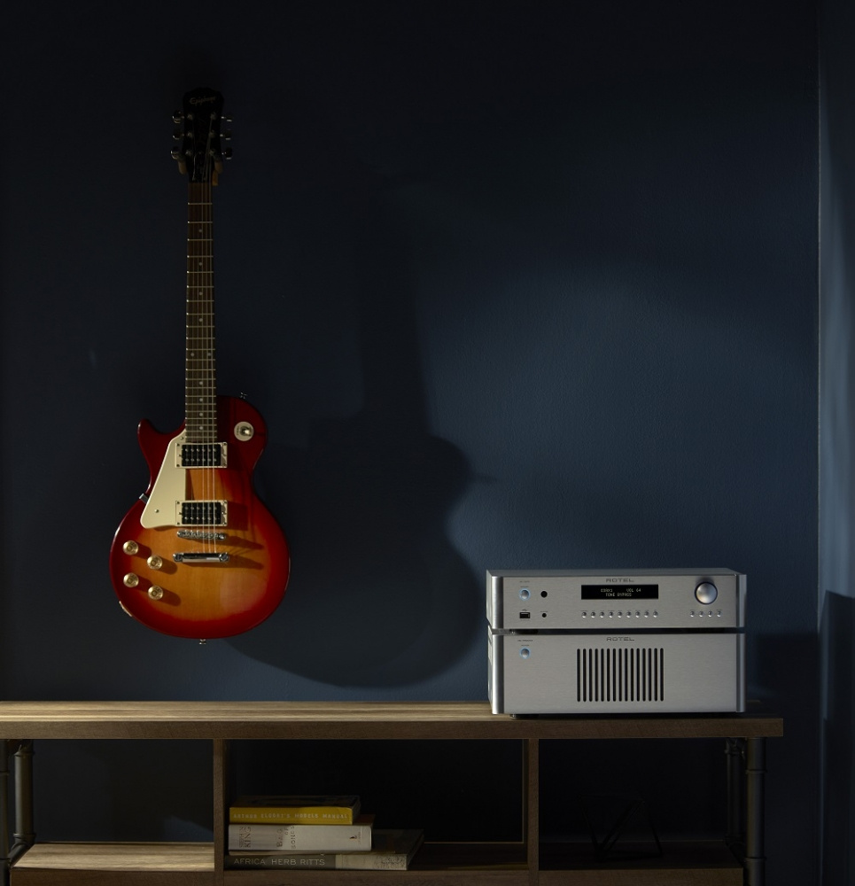 Rotel RB1552 mkII slutsteg, silver