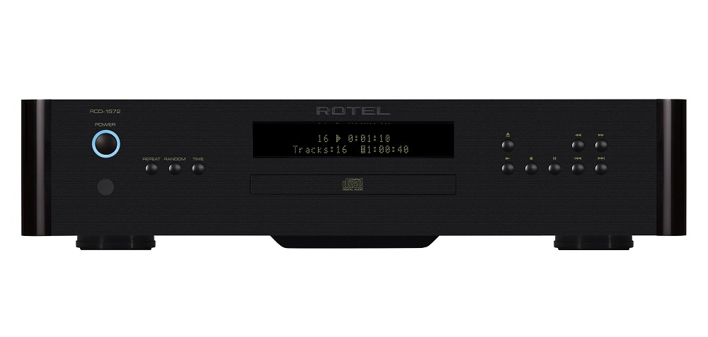 Rotel RCD1572, CD-spelare svart