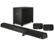 Polk Audio Mag Max AX SR, trådlös 7.1.2 hemmabio Ljudsystem med soundbar, subwoofer och trådlösa högtalare.