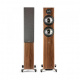 Polk Audio Reserve R600 golvhögtalare, valnöt par Golvhögtalare i valnötsträ med två basar och en diskant, elegant design.