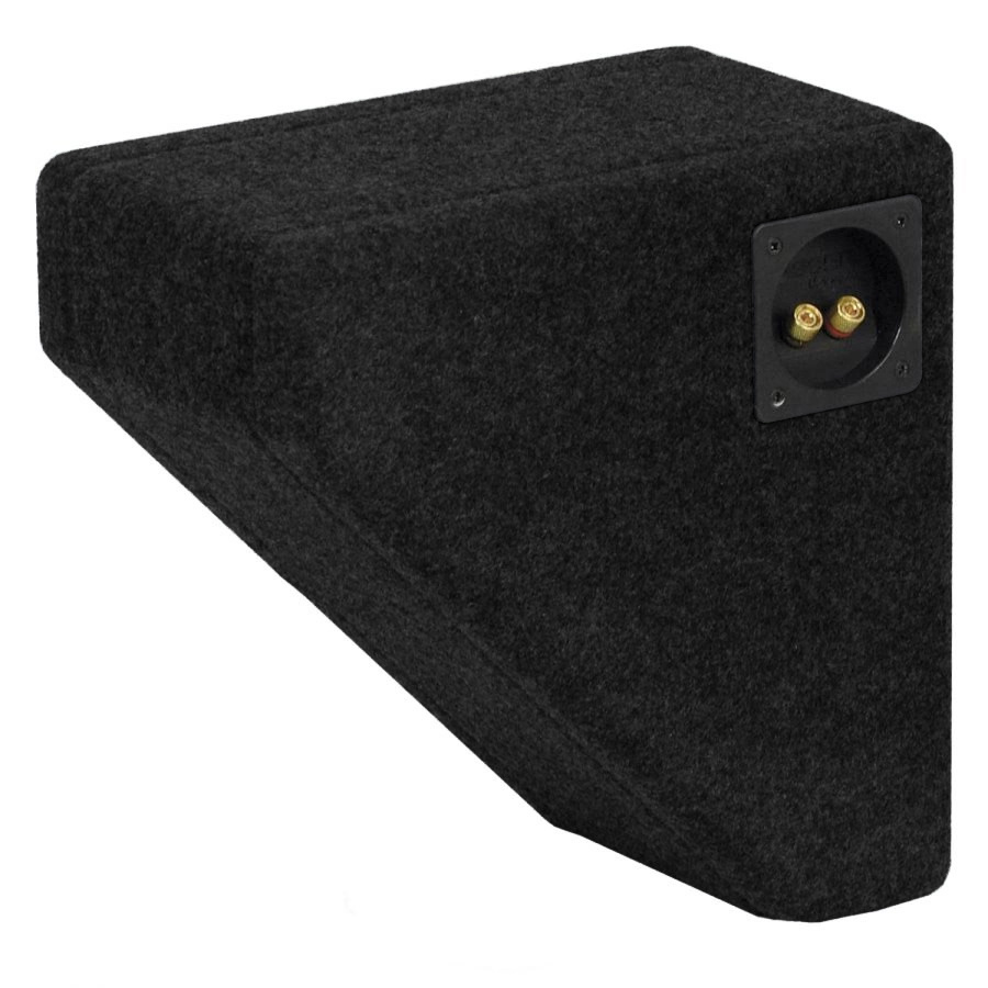 Svart baslåda för bil, designad för Tom A3 96-03.