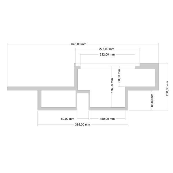 Tom baslåda BMW 3-serie E46 Touring