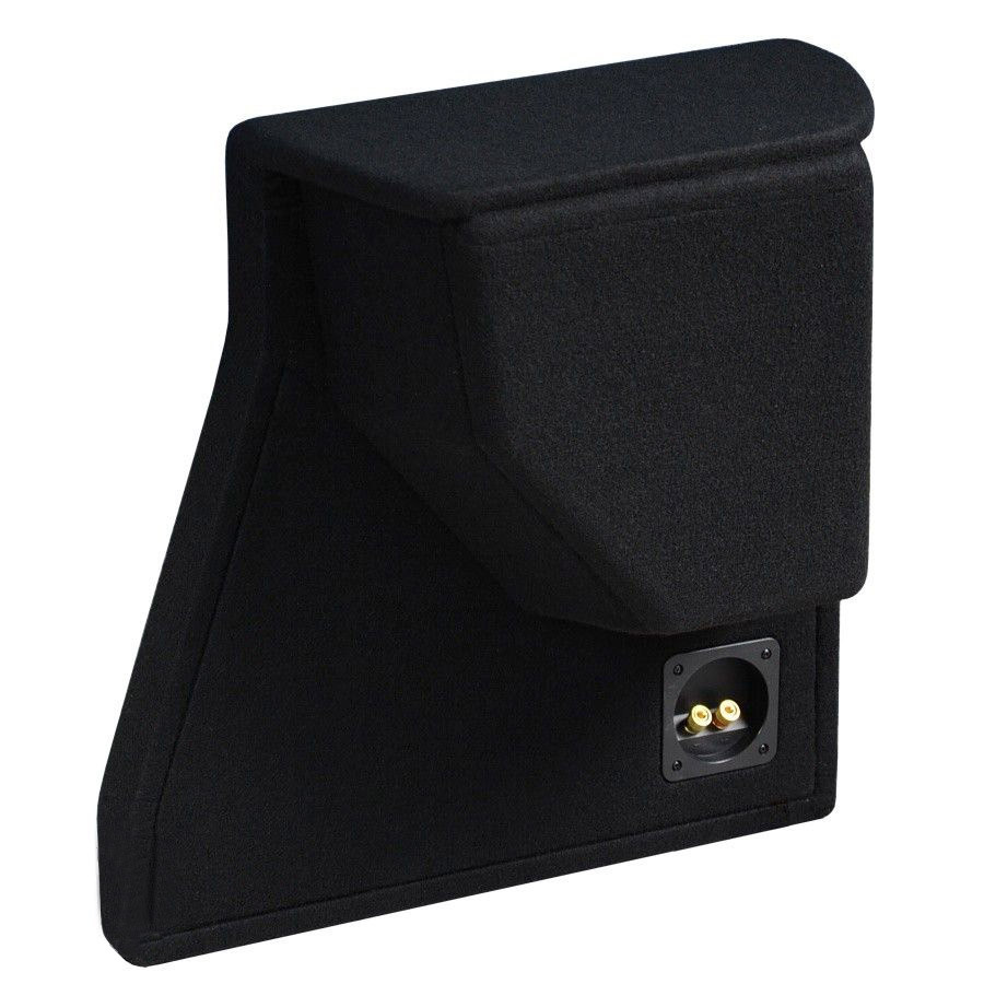 Svart tom baslåda för Seat Leon, designad för 10\