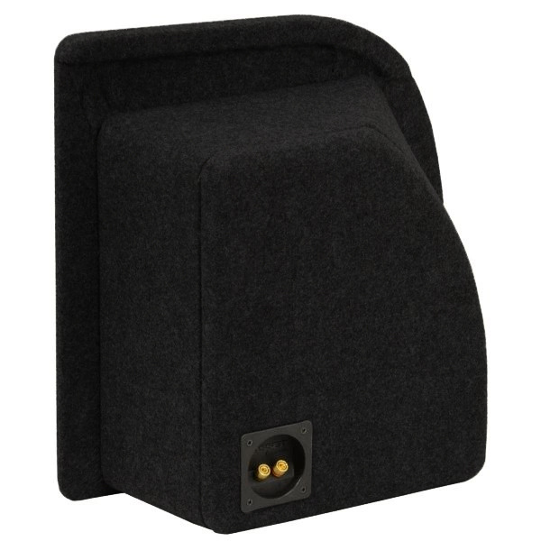 En svart baslåda designad för Skoda Octavia 3, modell 2012.