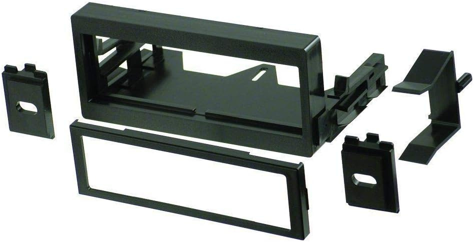 Monteringsram av plast för 1-DIN enhet till GM-bilar.