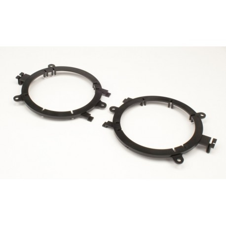 Högtalaradapter i plast för 6.5 tum högtalare, universalpassning.