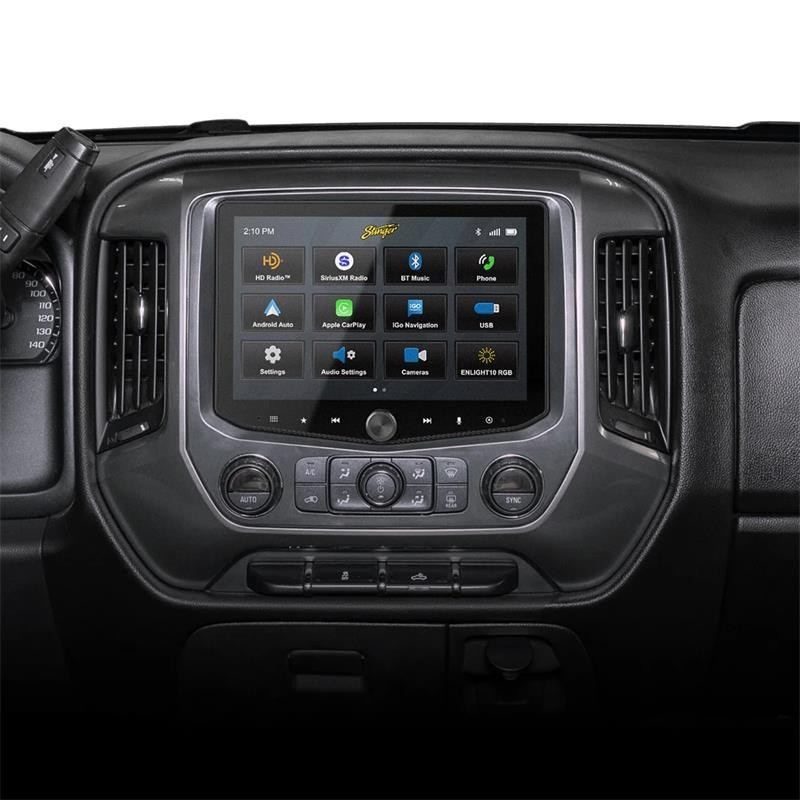 Stinger HORIZON10 iX210E-GM1, 10-tums bilstereo till Chevrolet Silverado/GMC Sierra 2014-2019